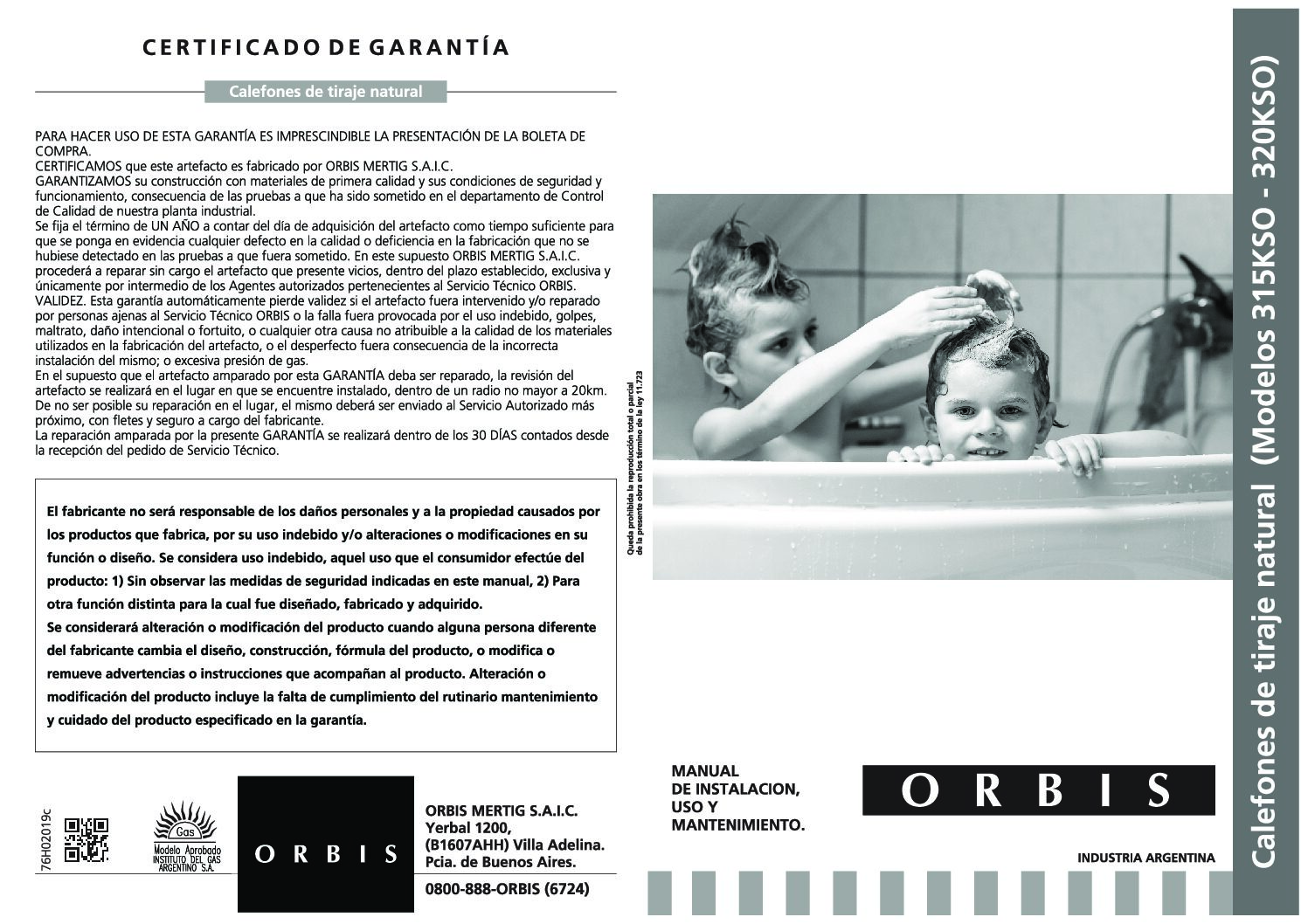 Calefón apto solar ORBIS 315KSON - Imagen 3