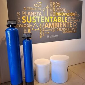 Ablandador de agua automático residencial